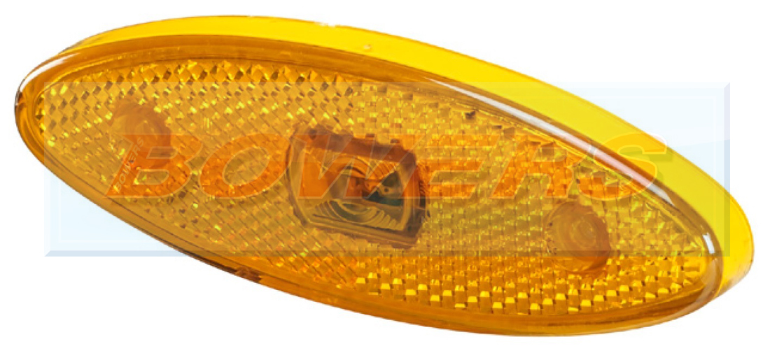 Sim 3158 24v Amber LED Side Marker Light/Lamp - H Bowers